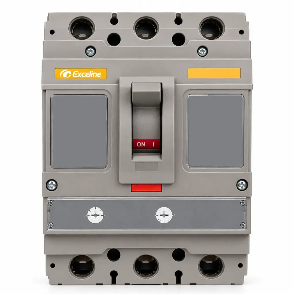 BREAKER TERMOMAGNETICO 3 X 250 AMP CAJA MOLDEADA AJUSTABLE REF. GCM-A250-250 COD-007875 EXCELINE