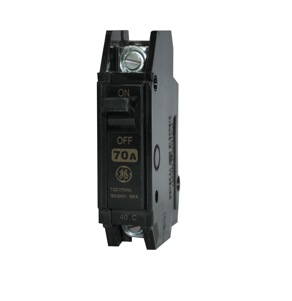 BREAKER SUPERFICIAL DE 1 X 70 AMP TIPO TQC1170WL MARCA GENERAL ELECTRIC