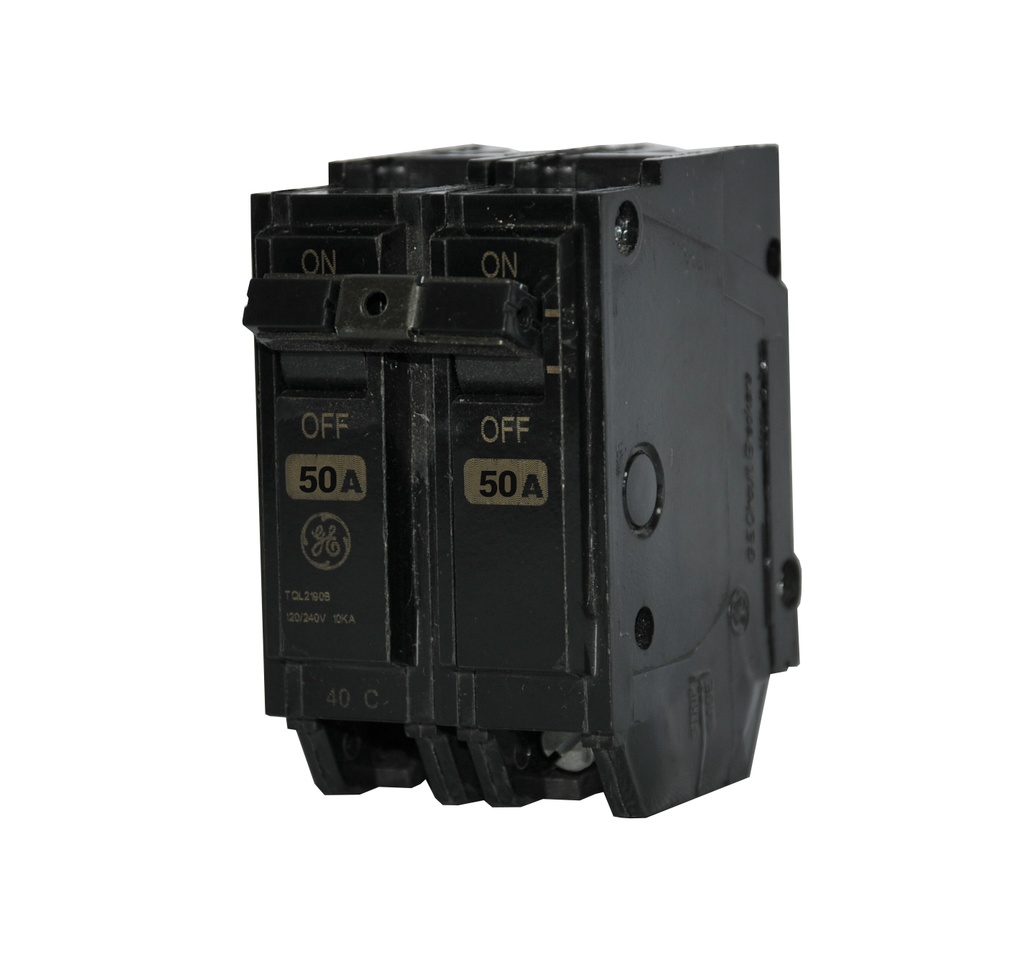 BREAKER PARA EMPOTRAR DE 2 X 50 AMP TIPO THQL2150 / TQL2450B MARCA GENERAL ELECTRIC