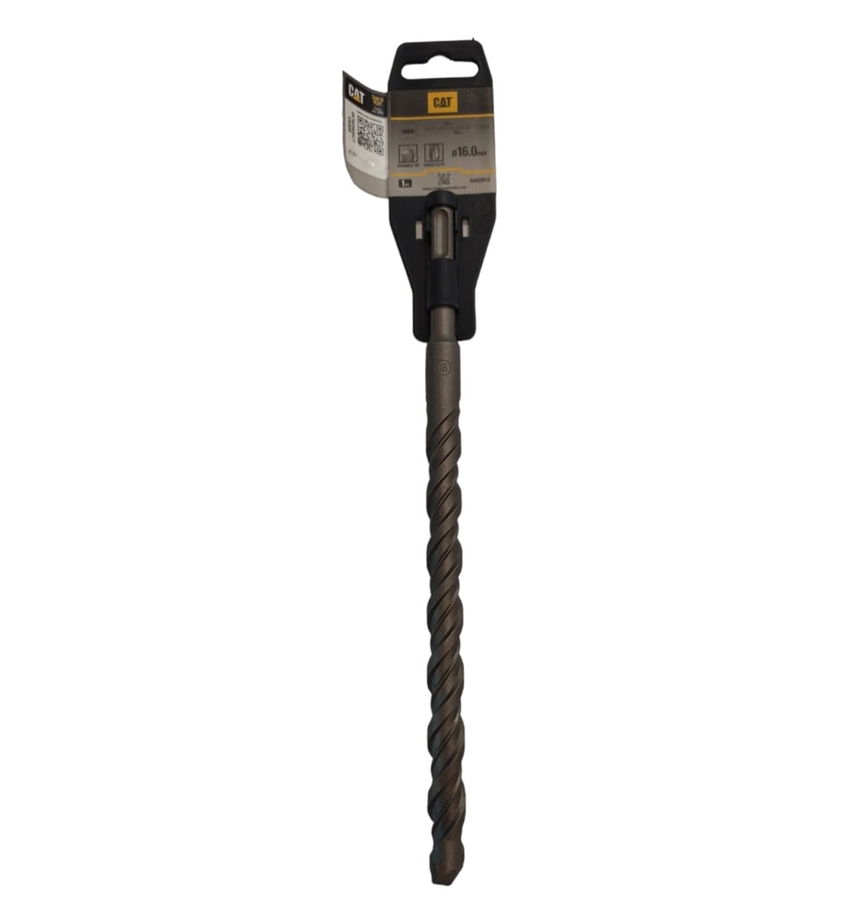 BROCA CONCRETO SDS / PLUS 16 MM X 180 MM X 260 MM REF. DA03012 MARCA CAT