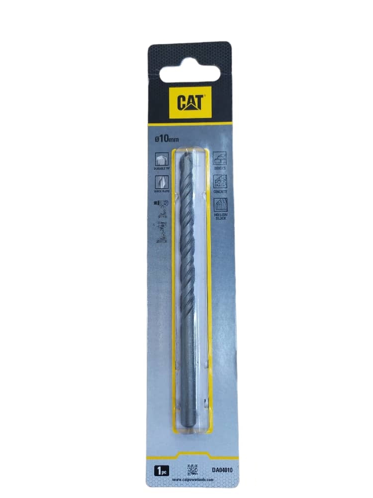 BROCA PARA CONCRETO 10 MM X 100 MM X 150 MM REF. DA04010 MARCA CAT