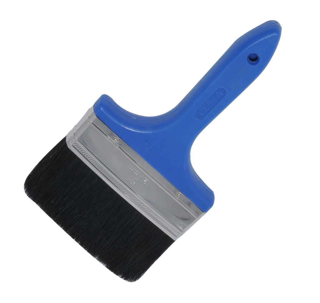 BROCHA DE 5" MANGO AZUL REF. 121507 REF. 0010-C12 MARCA CEBRA