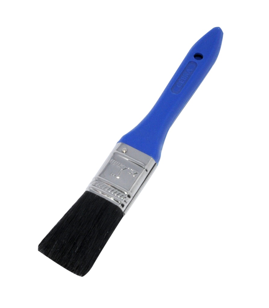 BROCHA DE 1" MANGO AZUL REF. 122108 REF. 0012-C36 MARCA CEBRA