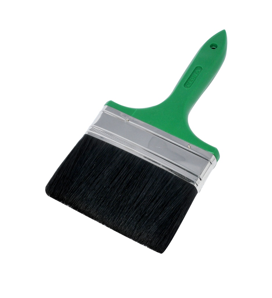 BROCHA DE 5" MANGO VERDE REF. 0017-C12 MARCA CEBRA
