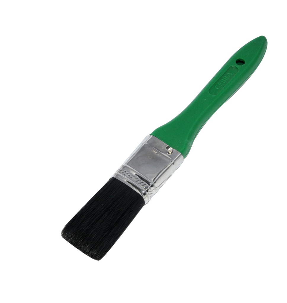 BROCHA DE 1" MANGO VERDE REF. 142106 MARCA CEBRA