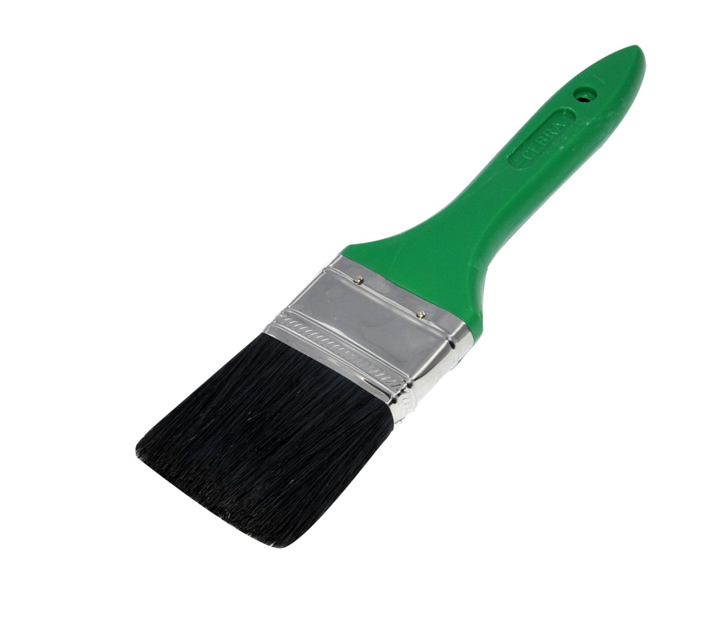BROCHA DE 2" MANGO VERDE REF. 14220 MARCA CEBRA