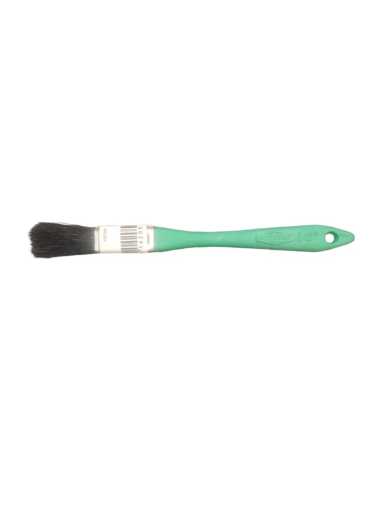 BROCHA DE 1/2" MOD. ZAFIRO MANGO VERDE REF. 142053 MARCA CERDEX