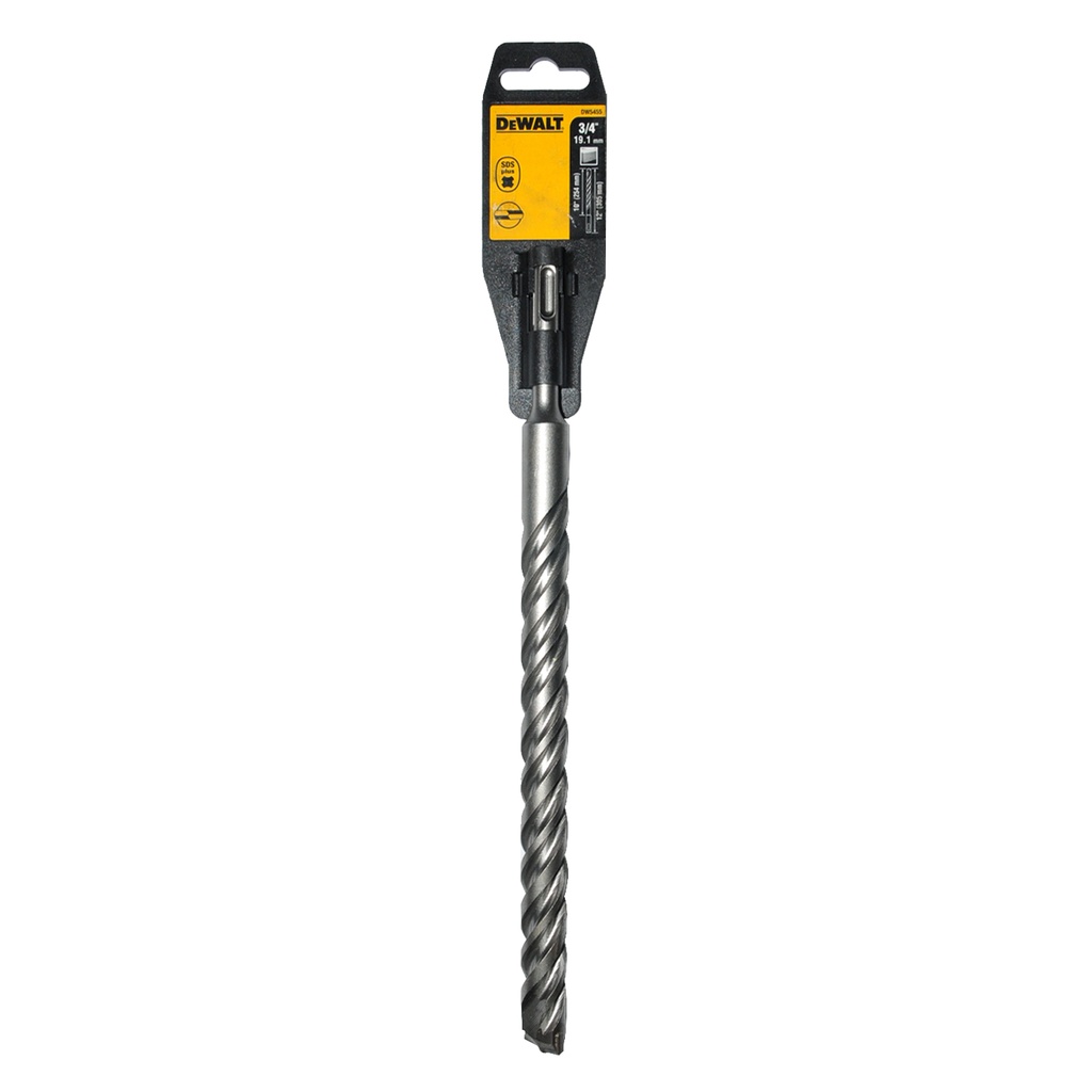 BROCAS SDS PLUS CARB / TUNGSTENO DE 3/4" X 10"X 12" REF. DW-5455 MARCA DEWALT