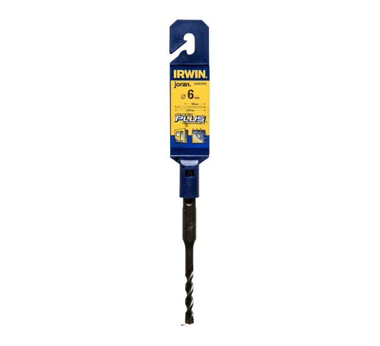 BROCA / MECHA P/CONCRETO SDS PLUS 6MM X 110MM SPEED HAMMER COD. 303936 REF. 020400 IRWIN JORAN