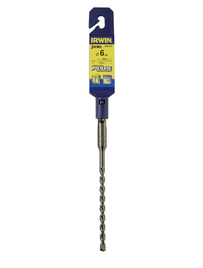 BROCA / MECHA P/CONCRETO SDS PLUS 6MM X 160MM SPEED HAMMER COD. 303937 REF. 020769 IRWIN JORAN