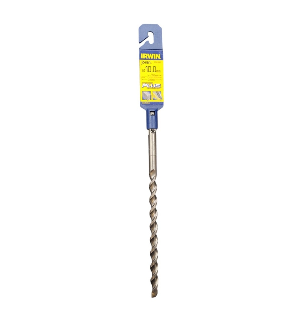 BROCA / MECHA P/CONCRETO SDS PLUS 10MM X 210MM SPEED HAMMER COD. 303951 REF. 024095 IRWIN JORAN