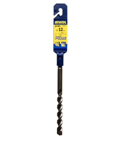 BROCA / MECHA P/CONCRETO SDS PLUS 12MM X 160MM SPEED HAMMER MOD. JORAN REF. 025153 / 303956 IRWIN