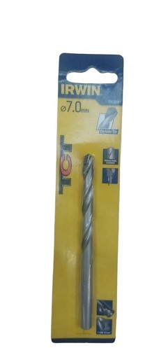 BROCA / MECHA PUNTA DE WIDIA TCT 7,00 MM X 69 MM REF. 10502661 COD- 043980 / 363670 MARCA IRWIN