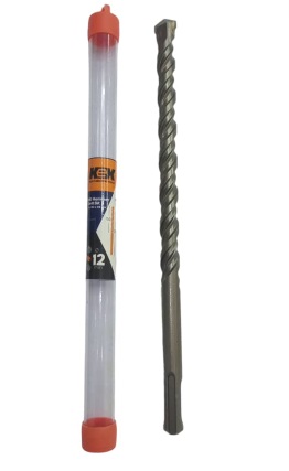 BROCA CONCRETO SDS / PLUS 12 MM X 150 MM X 210 MM MECHA MARTILLO HD COD. 405536 REF. 405120210 MARCA KEX