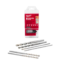 JUEGO DE BROCAS PERCUSION MAMPOSTERIA 6 PZAS REF. MET-48-20-8856 MARCA MILWAUKEE