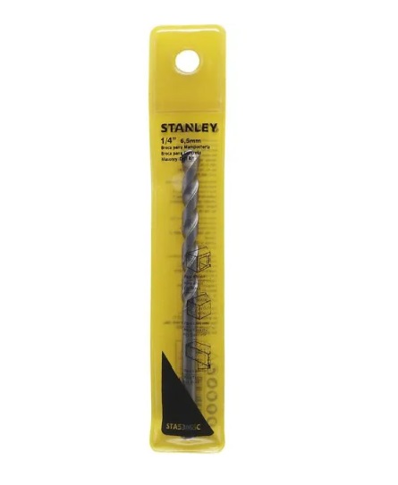 BROCA / MECHA PARA CONCRETO 6,5 MM X 100 MM REF. STA53065C MARCA STANLEY