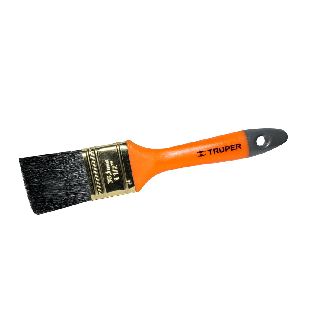 BROCHA 1 1/2" M/PLASTICO MOD. BRT-1 1/2 REF. 14482 MARCA TRUPER