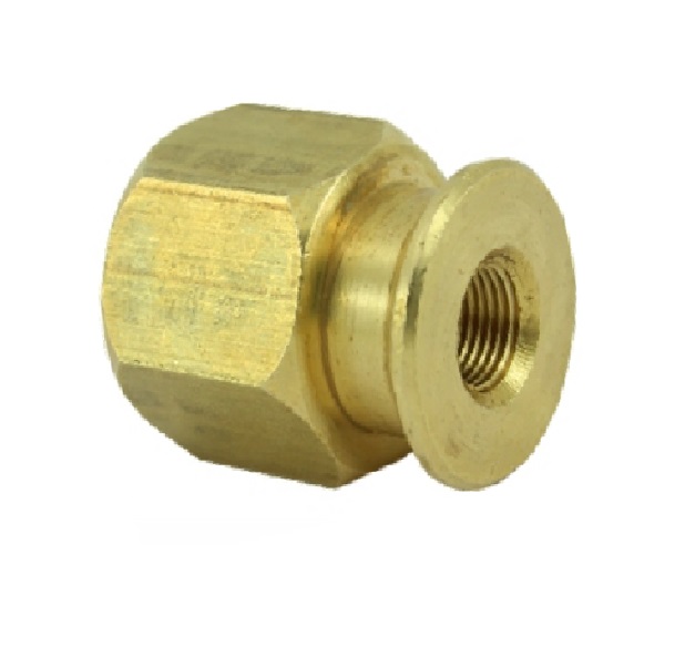 BUSHING REDUCTOR HEMBRA DE LATON - ROSCA NPT X NPT 1/4X1/8" REF. 119-BV-08X04 MARCA VENEPRO