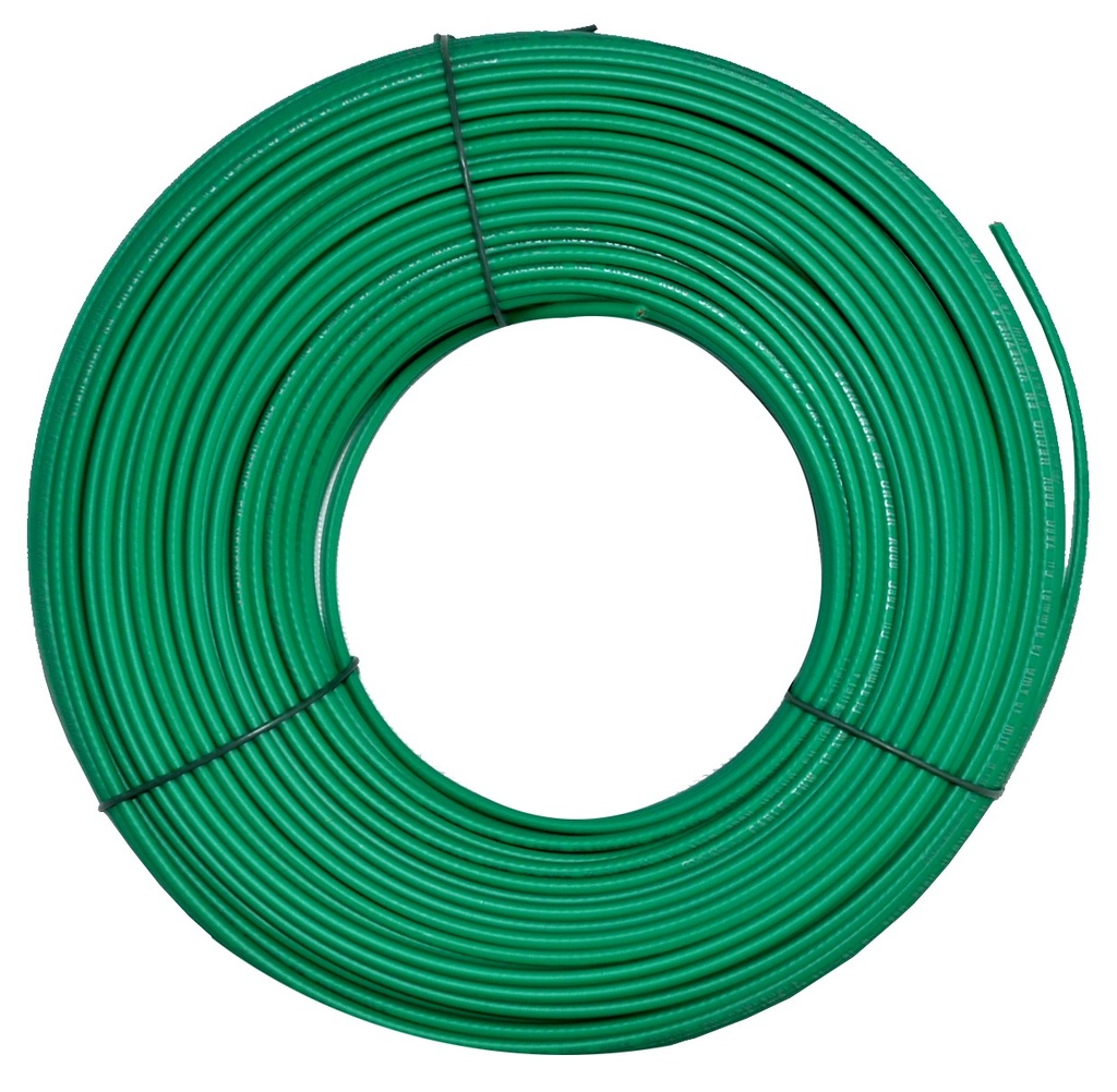 CABLE THHW NRO. 10 AWG 75°C 600V / COLOR VERDE POR METRO MARCA CABLESCA