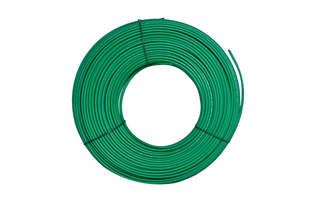 CABLE THHW NRO. 10 AWG 90°C 600V / COLOR VERDE ROLLO 100 MTS MARCA CABLESCA