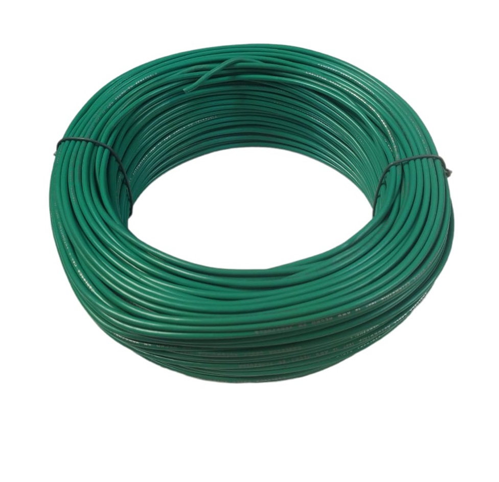 CABLE AUTOMOTRIZ NRO. 12 AWG 105 °C 600V / COLOR VERDE POR METRO MARCA CABLESCA
