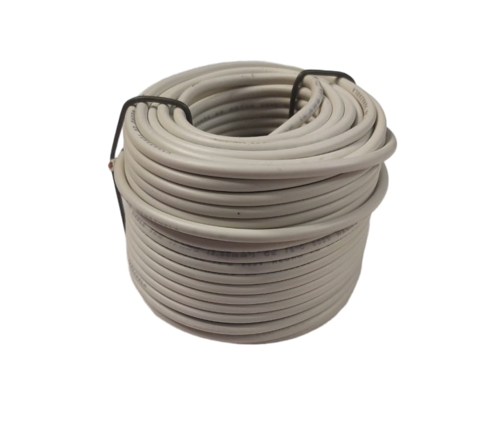CABLE THHW NRO. 14 AWG 75°C 600V / COLOR BLANCO ROLLITO 20 MTS MARCA CABLESCA