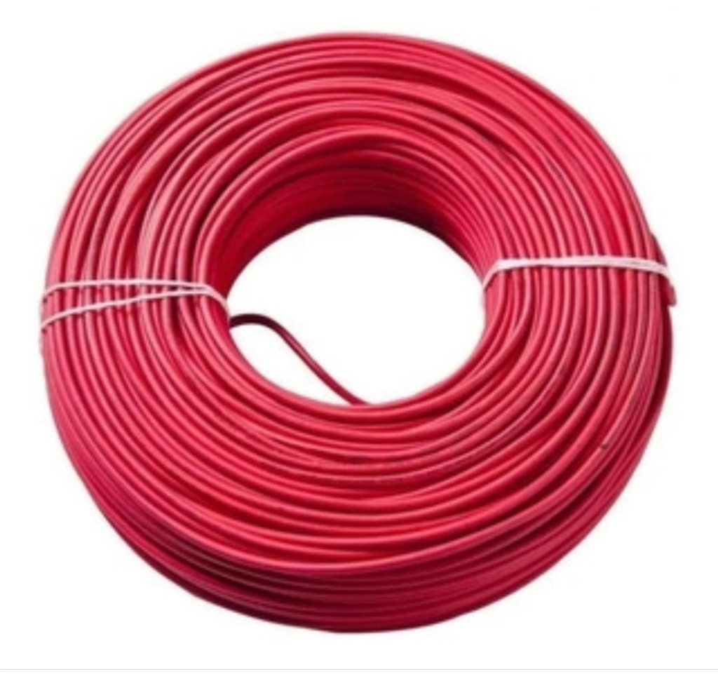 CABLE THHW NRO. 14 AWG 90°C 600V / COLOR ROJO ROLLO 100 MTS MARCA CABLESCA