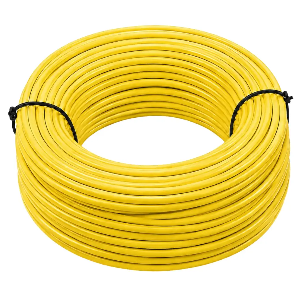 CABLE AUTOMOTRIZ NRO. 20 AWG 105 °C 600V / COLOR AMARILLO ROLLITO DE 20 MTS MARCA CABLESCA