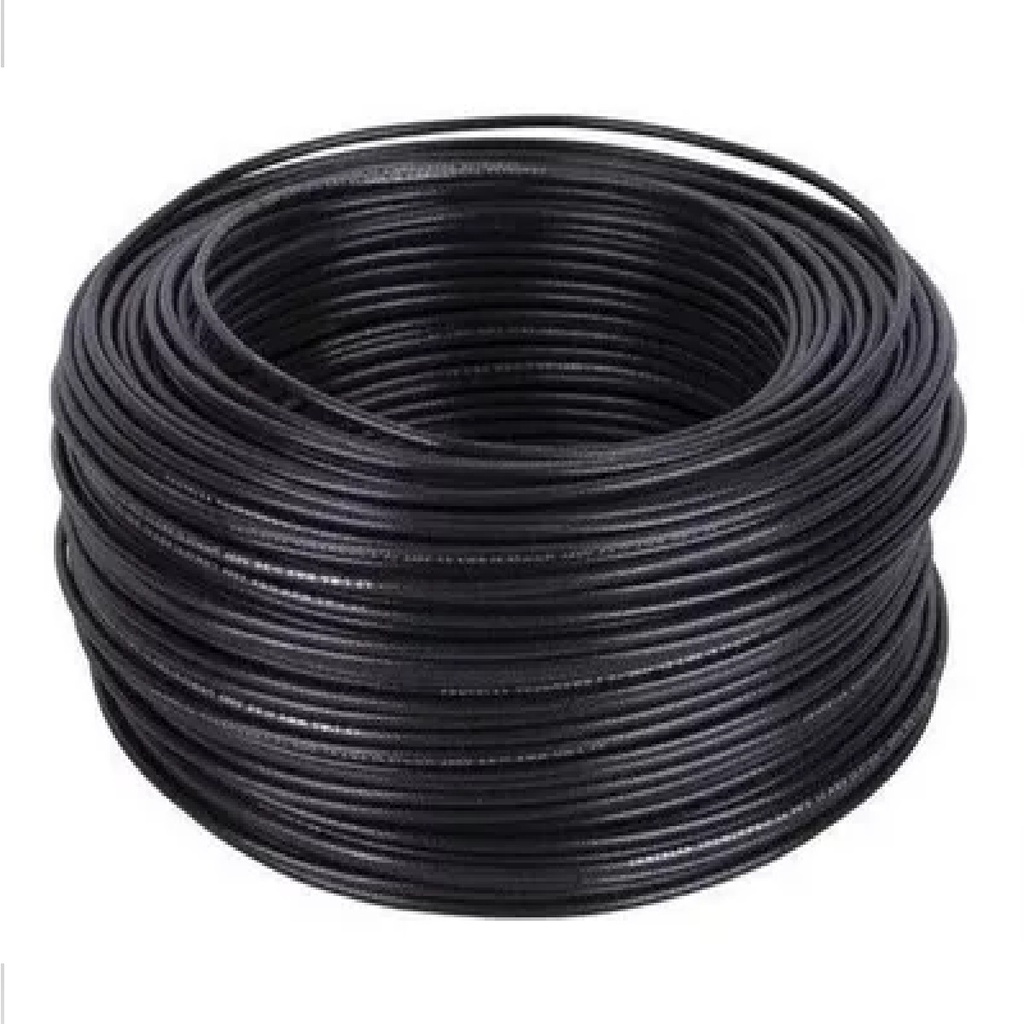CABLE ST NRO. 3 X 6 AWG 75 / 105°C 600V / COLOR NEGRO POR METRO MARCA CABLESCA