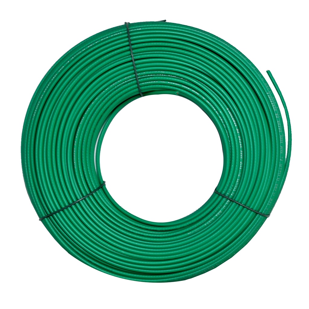 CABLE NRO. 6 AWG COLOR VERDE ( ROLLO 100 MTS ) MARCA PHELPS DODGE