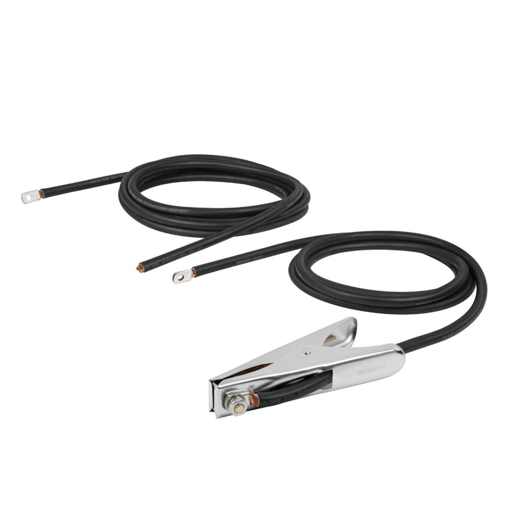 CABLE PARA MAQUINA DE SOLDAR CON PINZA TIERRA 300AMP 200V 60° SOT-300/250X, REF. 14368 MARCA TRUPER