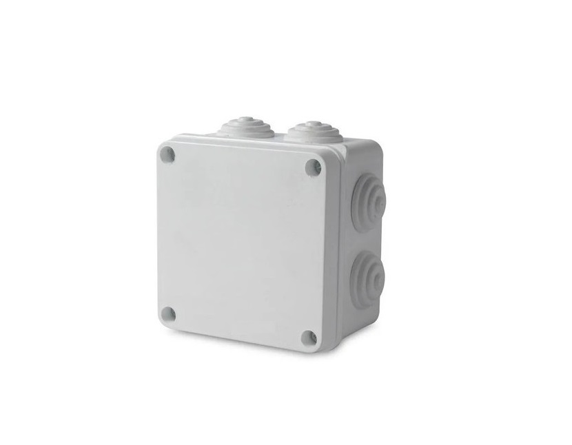 CAJA DE PASO PVC CUADRADA 15 X 15 CM ( 6" X 6" ) SUPERFICIAL REF. CON18307 COD- 000914 MARCA ANDELI