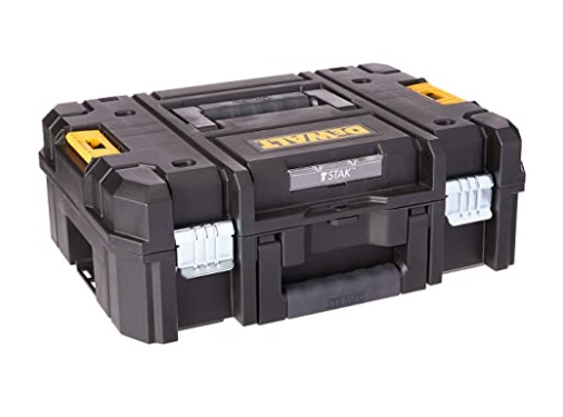 CAJA DE HERRAMIENTA MOD. TSTAK 17.16 X 12.95 X 5.66 PULGADAS DWST17807 MARCA DEWALT