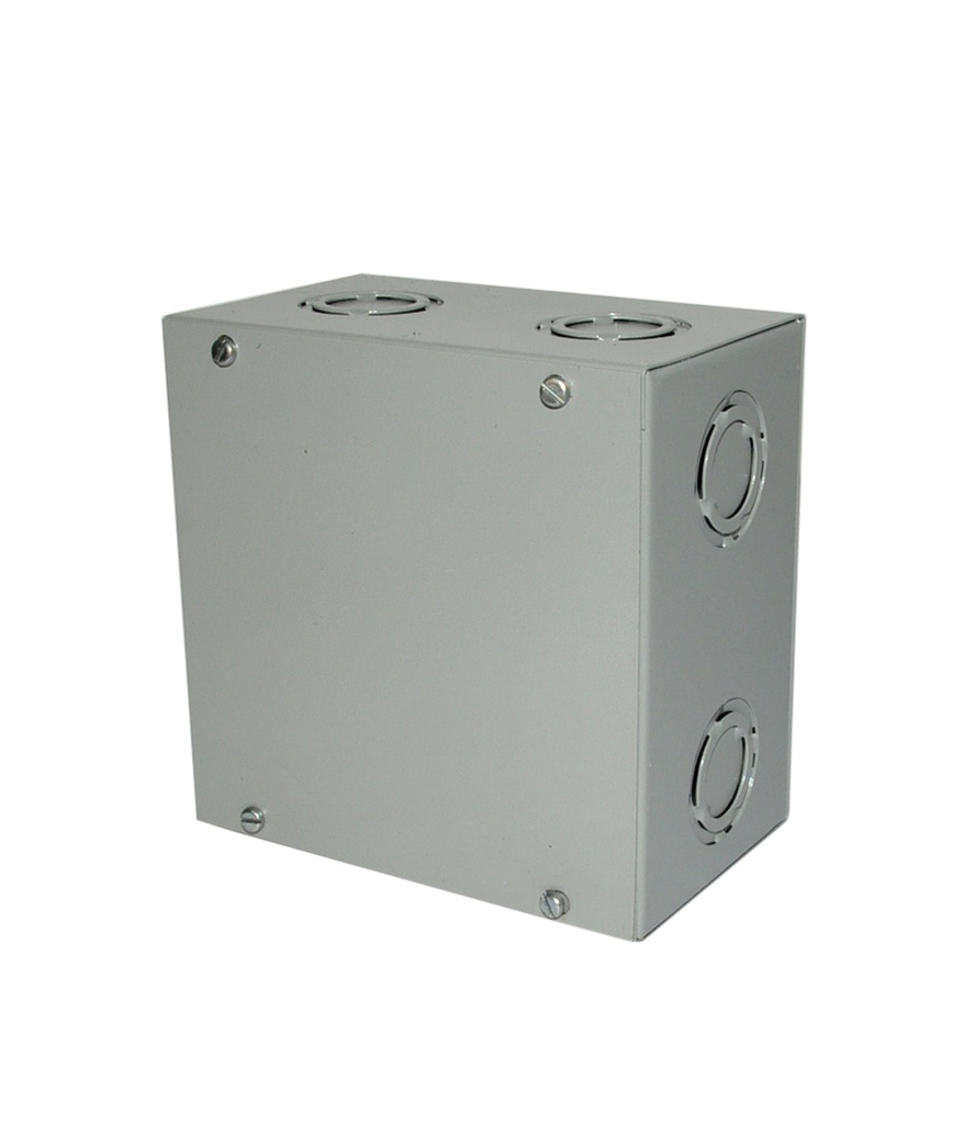 CAJA DE DERIVACION ELECTRICA CON TAPA Y PREPONCHADA DE 5" X 5" X 3" CAL 70 MM MARCA DISMEVEN