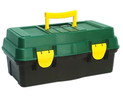 CAJA DE HERRAMIENTA / MALETIN ORGANIZADOR UTIL BOX 18" C/ BANDEJA REF. 820 MARCA PROLIFE