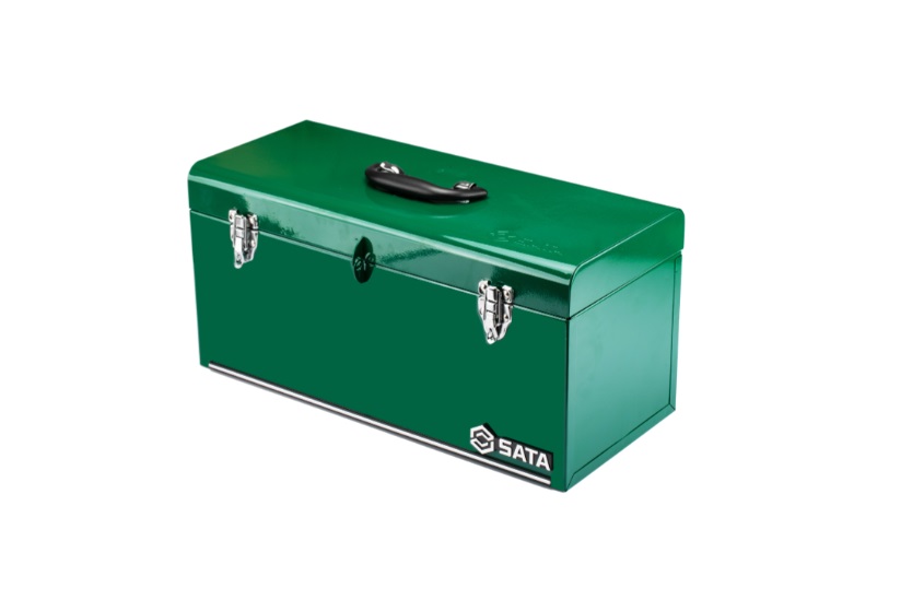 CAJA DE HERRAMIENTA METALICA 17" ( 42,80 x 17,70 x 18,40 CM) REF.95102 MARCA SATA