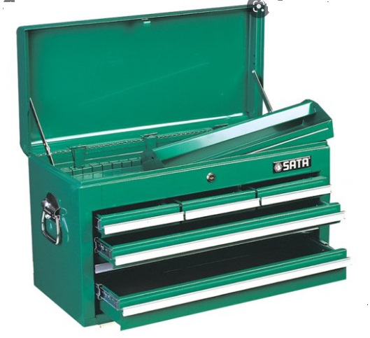 CAJA DE HERRAMIENTA METALICA CATERPILLAR REF. 95106 MARCA SATA