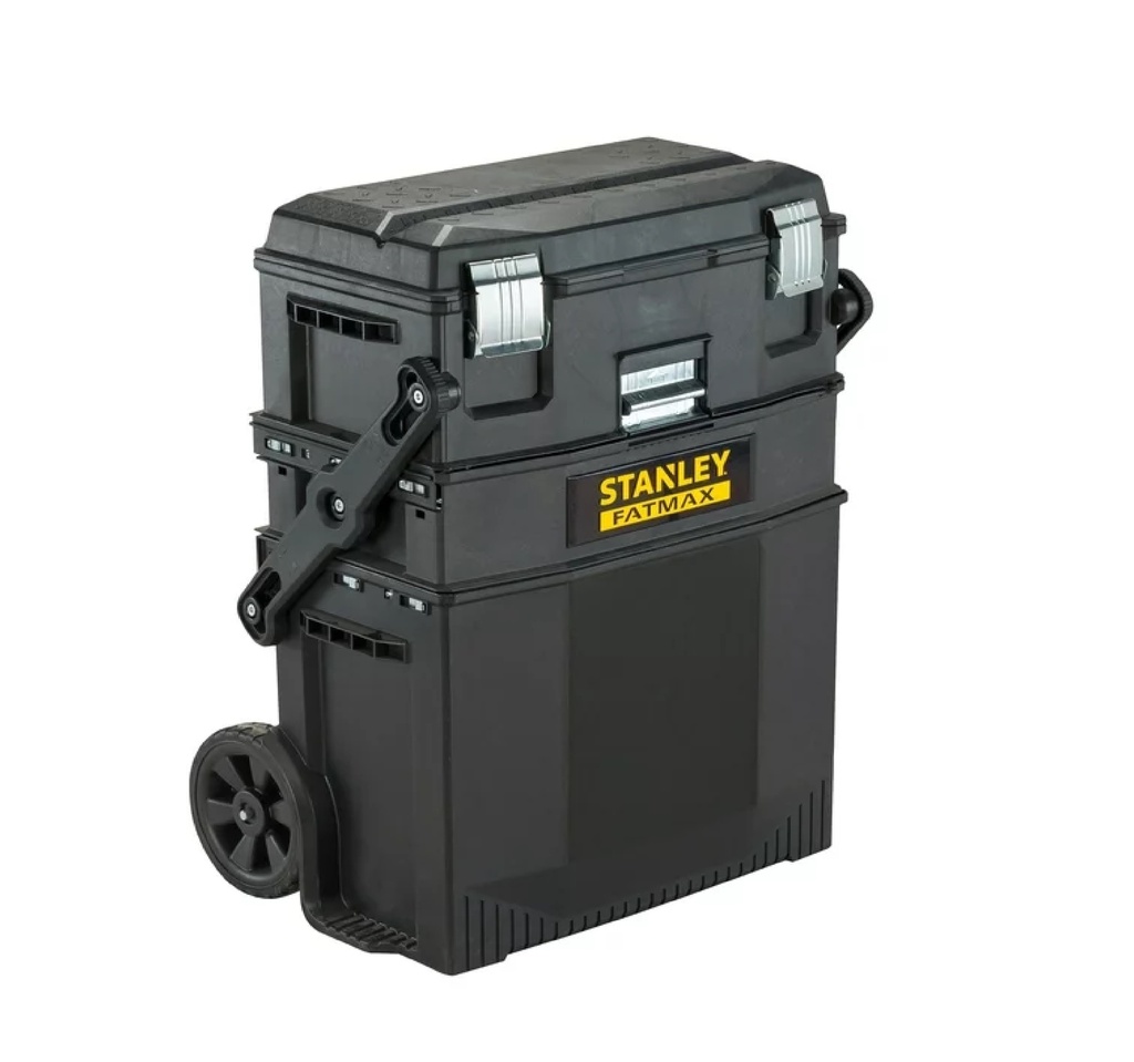 CAJA DE HERRAMIENTAS CON RUEDAS C/BANDEJA 28-3/4" X 21-1/2" X 16-1/8" REF. 020800R MARCA STANLEY