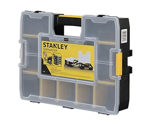 CAJA DE HERRAMIENTA / MALETIN ORGANIZADOR 16" C/BANDEJA REF. STST14027 / CAJ-702 MARCA STANLEY