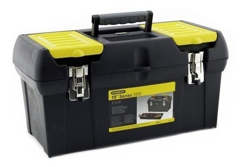 CAJA DE HERRAMIENTAS PLASTICA SERIE 2000 19" C/ORGANIZADOR REF. 19151 MARCA STANLEY