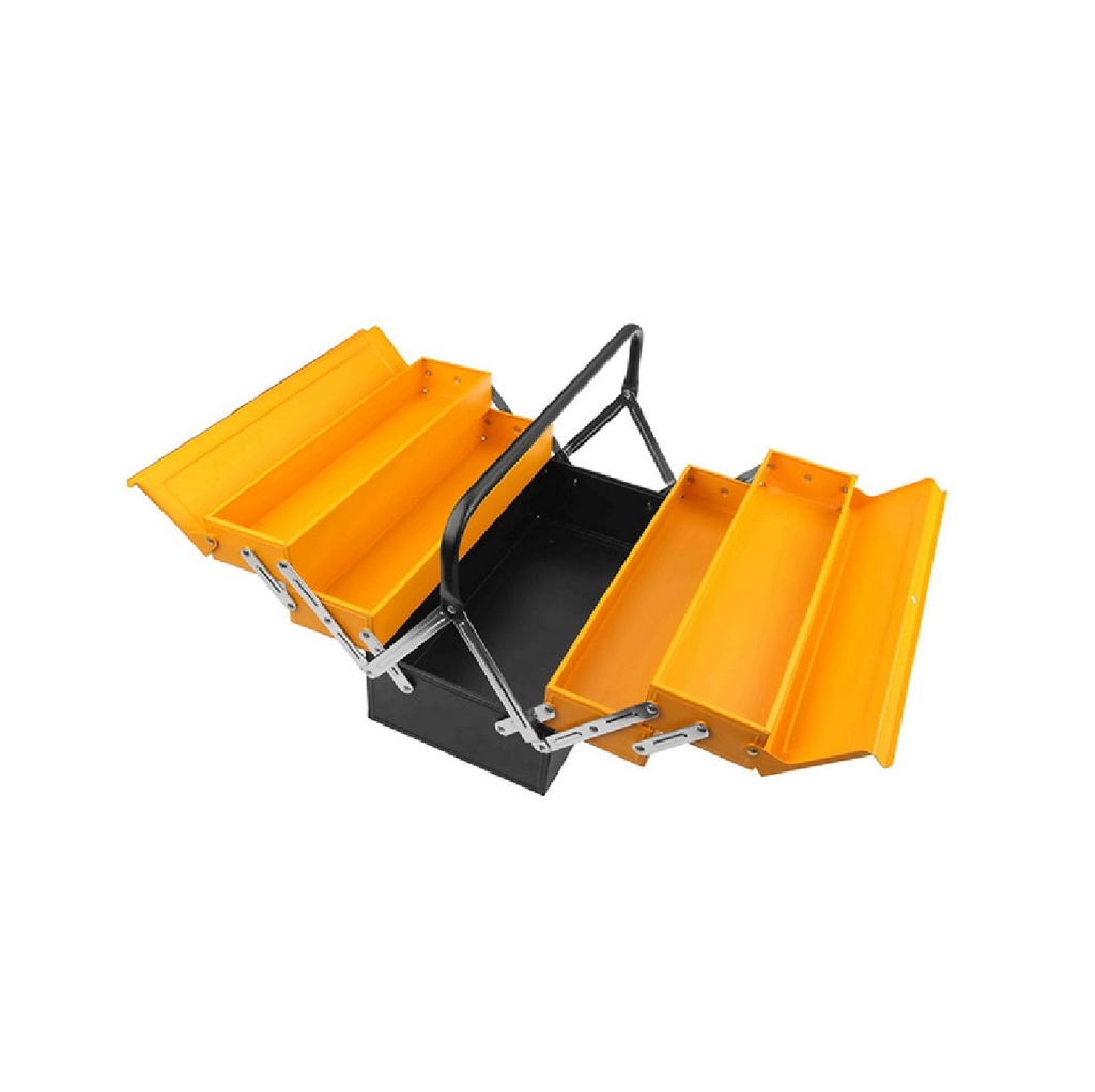 CAJA DE HERRAMIENTAS METALICA 15" ACERO 0,8 MM 3 CAPAS PESO 3,3K REF: 80211 MARCA TOLSEN
