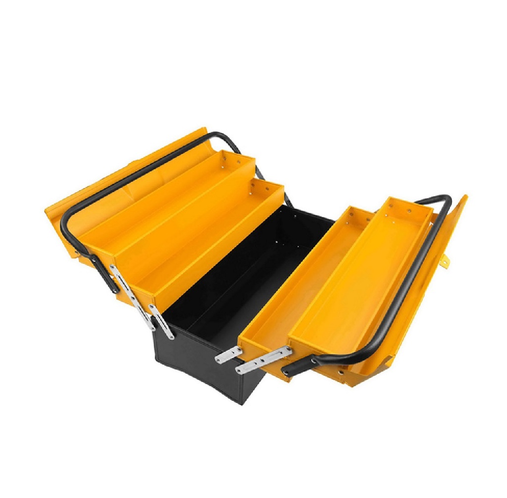 CAJA DE HERRAMIENTAS METALICA 19" ACERO 0,8 MM 3 CAPAS PESO 3,3K REF: 80212 MARCA TOLSEN