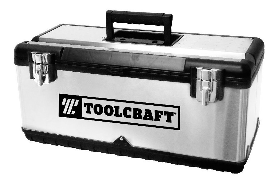 CAJA DE HERRAMIENTAS ACERO INOX C/BANDEJA 23" REF.TC4045 MARCA TOOLCRAFT