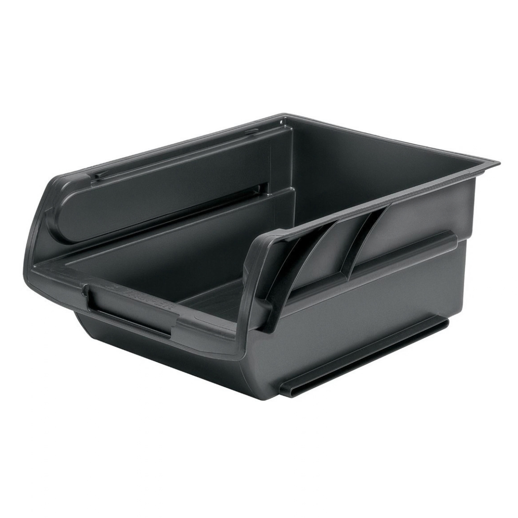 CAJA APILABLE (41 X 31 X 18 CM) NEGRO MOD. GAV-5 REF. 11201 MARCA TRUPER