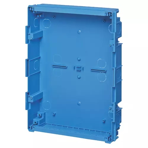 CAJETIN / CAJA DE EMPOTRAR CENTRALITA 24 MODULOS COLOR AZUL REF. V53324 MARCA VIMAR