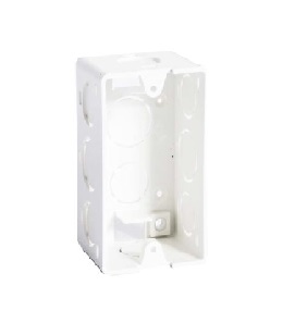 CAJETIN DE EMPOTRAR RECTANGULAR 4" X 2" REF. V71953 MARCA VIMAR