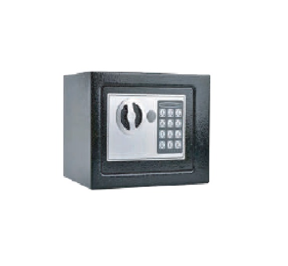 CAJA FUERTE MINI HAMMER ANCHO 23 CM X ALTO 17 CM X PROF 17 CM 2,4 KG REF. 91002456 MARCA VISALOCK