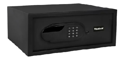 CAJA FUERTE HOTEL HAMMER ANCHO 42 CM X ALTO 20 CM X PROF 37 CM 10,2 KG REF. 91002457 MARCA VISALOCK