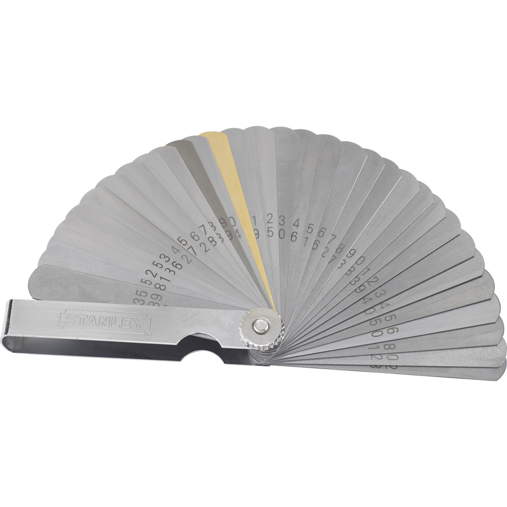 CALIBRADOR PARA BUJIAS 32 HOJAS MM / PULG. REF. 78-221 MARCA STANLEY