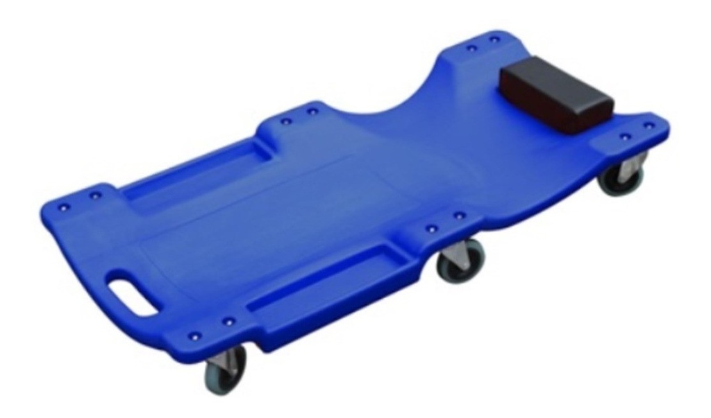 CAMILLA BAJA PLASTICA ERGONOMICA PARA MECANICO REF. 53011 MARCA BRUFER